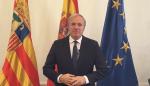 El presidente de Aragón, Jorge Azcón, manda un mensaje con motivo del Día de la Hispanidad