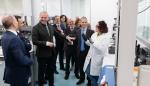 El presidente ha visitado el nuevo Centro de Investigación de Materiales Avanzados de NUREL