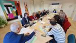 La Comisión Mixta Gobierno de Aragón-Universidad se ha celebrado esta mañana en la sede del Departamento de Educación, Ciencia y Universidades.