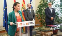 Firma del modelo de financiación para la Universidad de Zaragoza 2022-2026