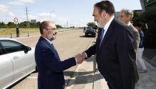 El Presidente de Aragón visita las instalaciones de Novaltia