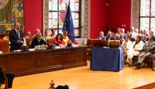 El Presidente de Aragón asiste a la apertura del curso universitario 2022-2023