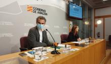 Rueda de prensa de Francis Falo y Carmen Sánchez sobre el juego en Aragón