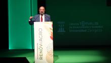 El  Presidente de Aragón, Javier Lambán, clausura el "I Encuentro Internacional Renowagro