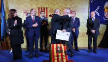 Entrega de la Medalla de El Justicia de Aragón al pueblo aragonés