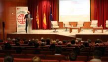 El Presidente Lambán inaugura la jornada sobre el potencial aeroespacial de Teruel
