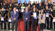 Acto de clausura del XXVI Curso de Formación para el ingreso en los Cuerpos de Policía Local de Aragón