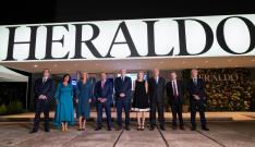 El presidente de Aragón asiste a los Premios Heraldo y Henneo 2023