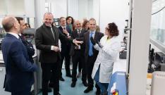 El presidente ha visitado el nuevo Centro de Investigación de Materiales Avanzados de NUREL
