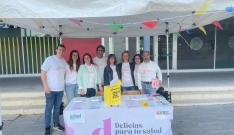 El barrio de Las Delicias de Zaragoza celebran su I Feria de Salud Comunitaria
