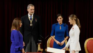 El presidente de Aragón asiste a la jura de la Constitución de la Princesa Leonor