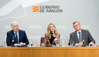 Mar Vaquero, Octavio López y Manuel Blasco informan sobre los asuntos aprobados en el Consejo de Gobierno