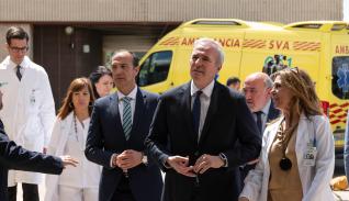 El presidente viaja a Calatayud y visita las Urgencias del Hospital Ernest Lluch