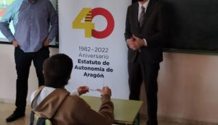 Más de 300 actividades para dar a conocer el Estatuto de Autonomía de Aragón en los colegios