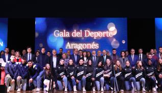 Celebración de la XXIV Gala del Deporte Aragonés