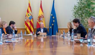 Reunión Consejo de Gobierno. Jorge Azcón, Mar Vaquero y Manuel Blasco informan sobre los asuntos aprobados en el Consejo de Gobierno