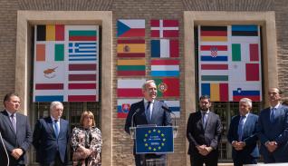 El presidente participa en la conmemoración del Día de Europa en el Pignatelli