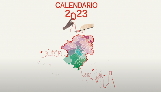 Calendario 2023 Tejiendo Aragón
