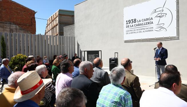 Inauguración del Centro de Interpretación de la batalla de Alfambra en Villarquemado