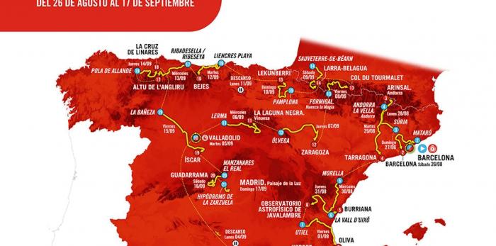 Mapa La Vuelta 23