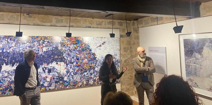 Inauguración de la exposición en Albarracín