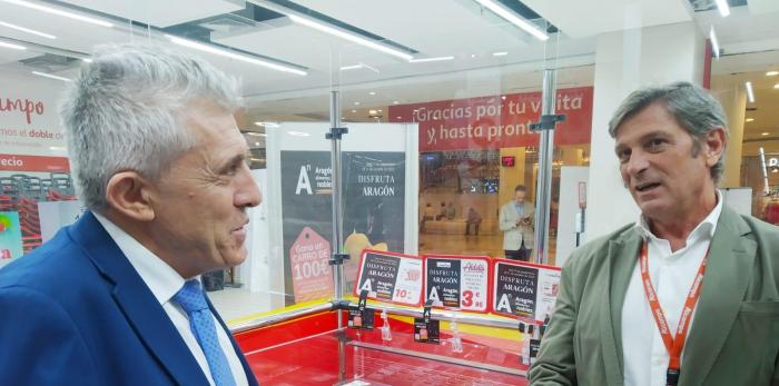 El consejero Ángel Samper participa en la promoción de los Alimentos Nobles de Aragón