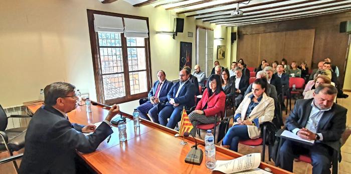 Aliaga presenta los planes de Sostenibilidad Turística de las comarcas turolenses