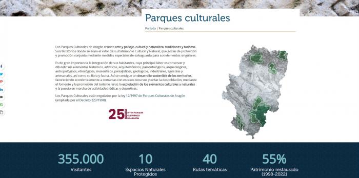 Nueva web de Patrimonio Cultural de Aragón