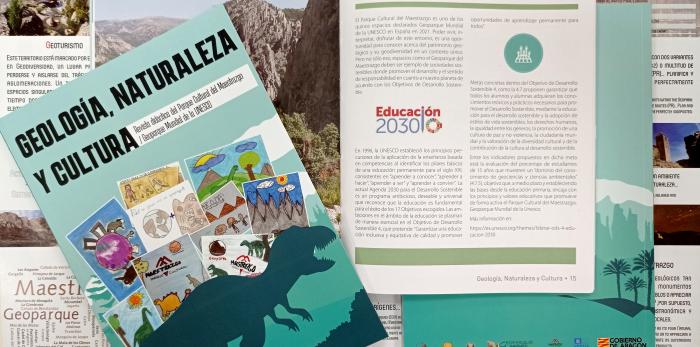'Geología, Naturaleza y Cultura', la revista didáctica del Geoparque del Maestrazgo