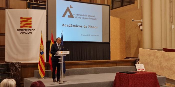 Nombramiento de Académicos de Honor 2023 de la Academia de las Artes y el Folclore y la Jota de Aragón