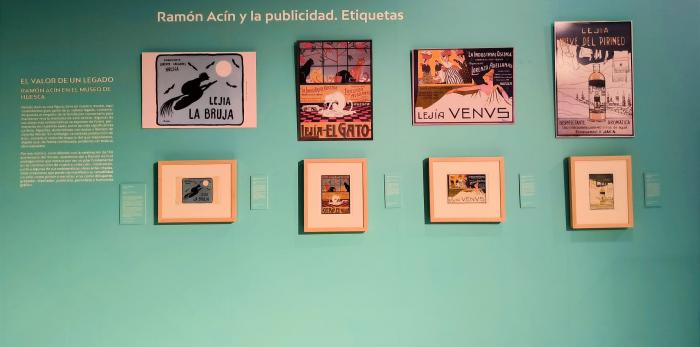 'Ramón Acín y la publicidad: Etiquetas', en el Museo de Huesca