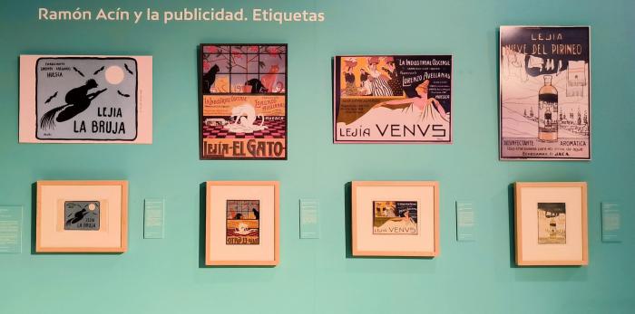 'Ramón Acín y la publicidad: Etiquetas', en el Museo de Huesca