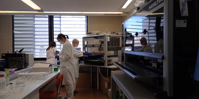 Laboratorio de Genética del Servicio de Bioquímica del Hospital Clínico Universitario ‘Lozano Blesa’