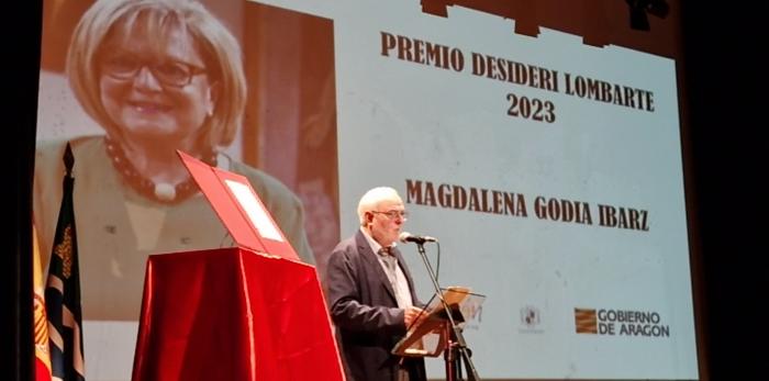Entrega Premio Desideri Lombarte 2023 a Magda Godia, a título póstumo