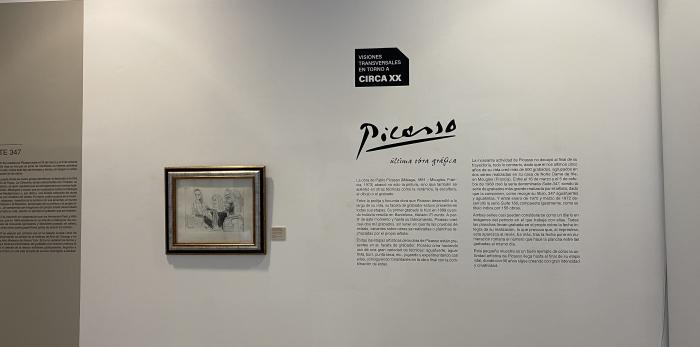 Exposición "Picasso. Última obra gráfica" Espacio 03 Circa XX