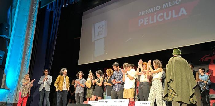 La consejera Tomasa Hernández ha participado en la clausura del Desafío Buñuel en Teruel