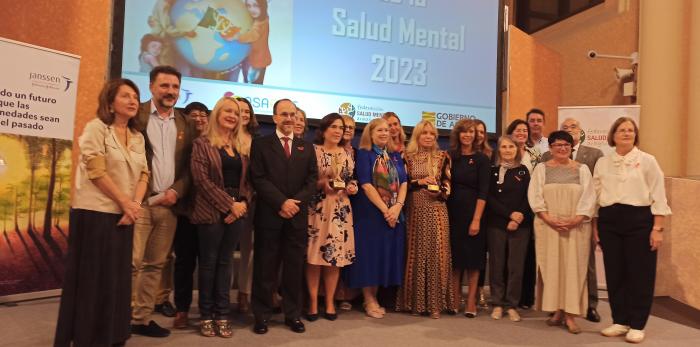 El director general de Salud Mental del Gobierno de Aragón, Manuel Corbera, participa en la jornada 'Salud Mental, salud mundial. Un derecho universal'
