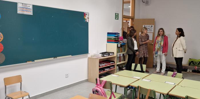 Image 0 of article Pérez Forniés, en el CRA Alto de Gállego de Biescas: La ampliación de un colegio siempre es una buena noticia