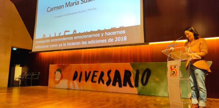 Image 6 of article Susín felicita a la organización del Diversario en Huesca: Es un homenaje a la inclusión y a la diversidad