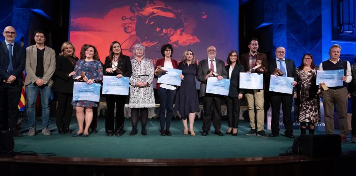Gala de entrega de los XIII Premios Aragón Investiga. Claudia Pérez Forniés