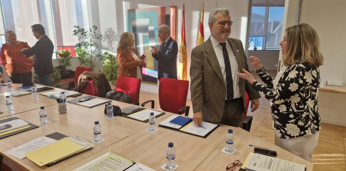 Hoy se ha celebrado la primera comisión mixta de seguimiento Gobierno de Aragón-Universidad de Zaragoza.