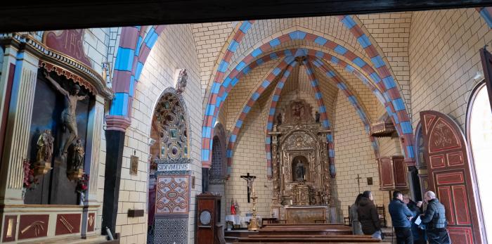 Imagen del artículo La segunda fase de restauración de la iglesia de Valmadrid saca a la luz elementos que estaban ocultos