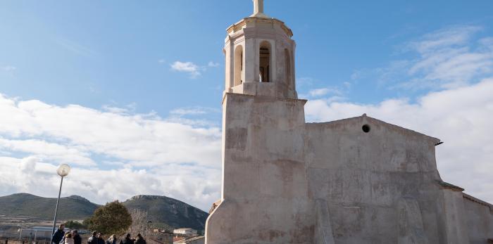 Image 1 of article La segunda fase de restauración de la iglesia de Valmadrid saca a la luz elementos que estaban ocultos