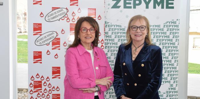 Imagen del artículo El Banco de Sangre y Cepyme Zaragoza colaboran para extender la cultura de la donación a pymes del territorio