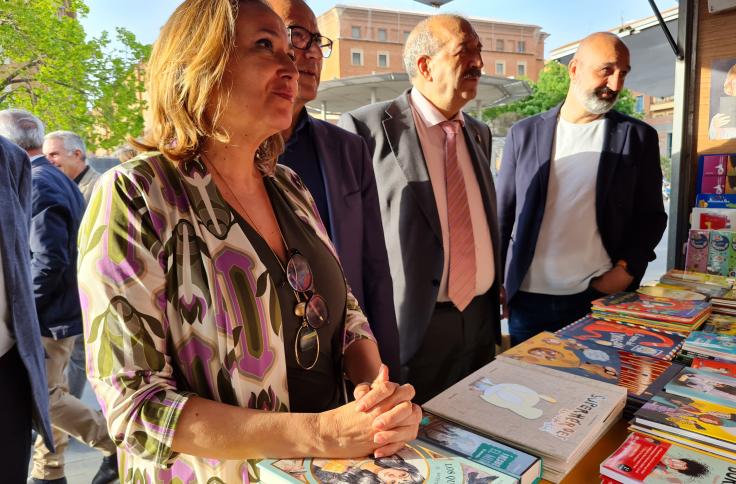 Inauguración de la VII Feria del Libro y el Cómic de Teruel