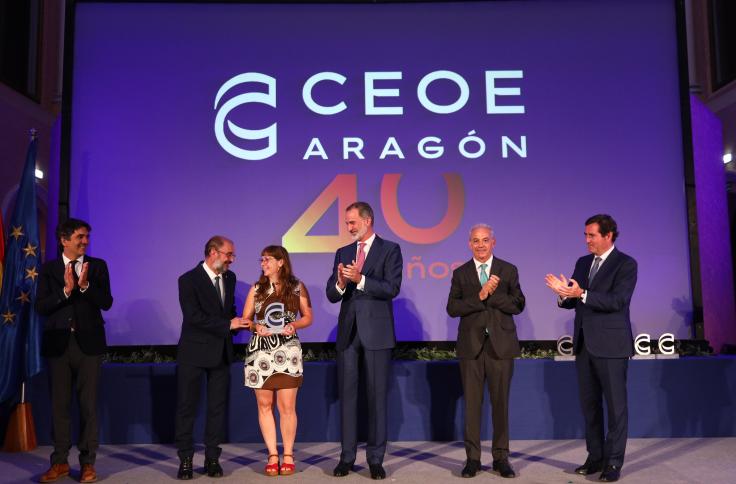 Celebración del 40 aniversario de CEOE Aragón