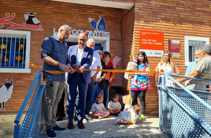 Inauguración de la Escuela Infantil de San Juan del Flumen