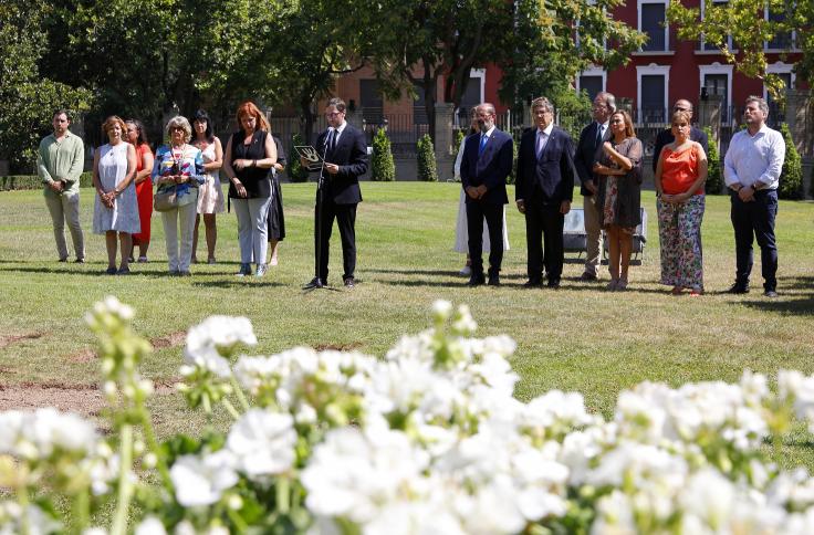 Acto en memoria de las víctimas del terrorismo, en homenaje a Miguel Ángel Blanco