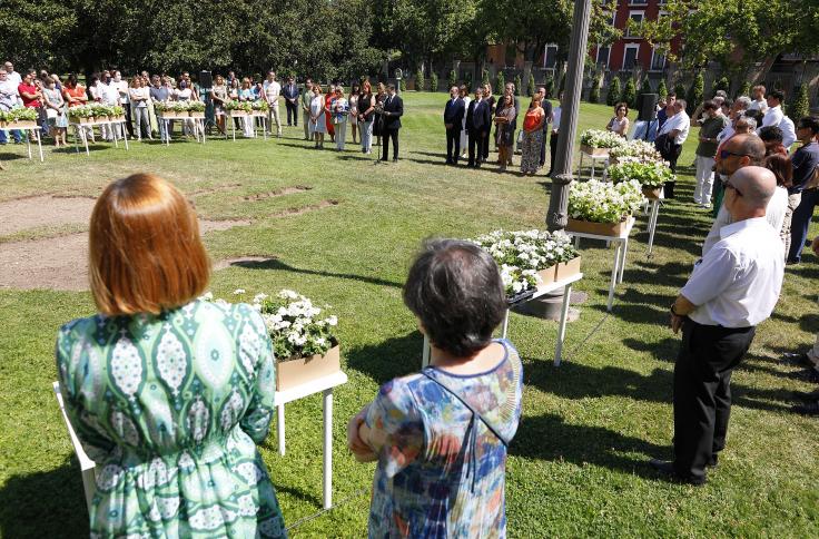 Acto en memoria de las víctimas del terrorismo, en homenaje a Miguel Ángel Blanco