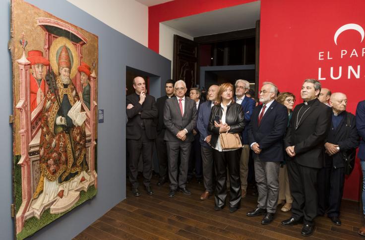 Inauguración de la exposición sobre el Papa Luna en el 600 aniversario de su muerte